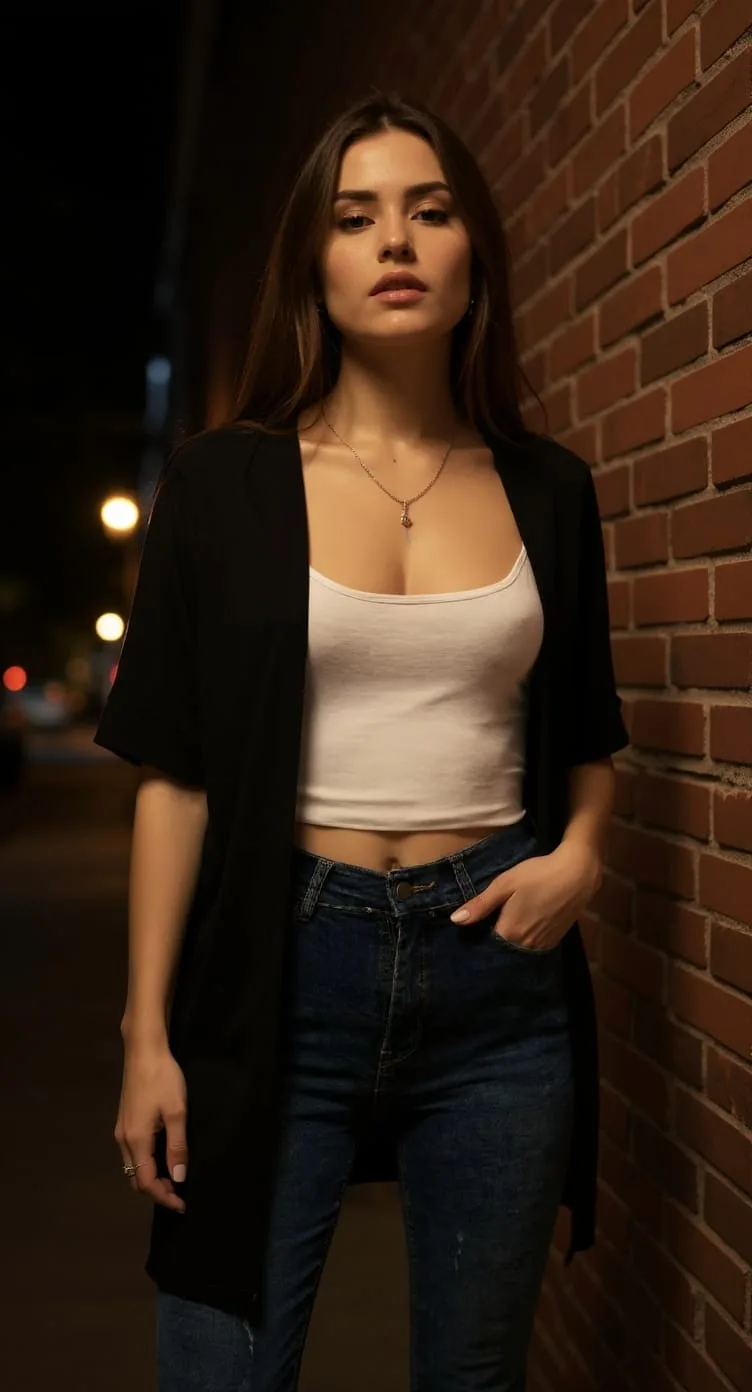 Kimono de fibrana liso anahi