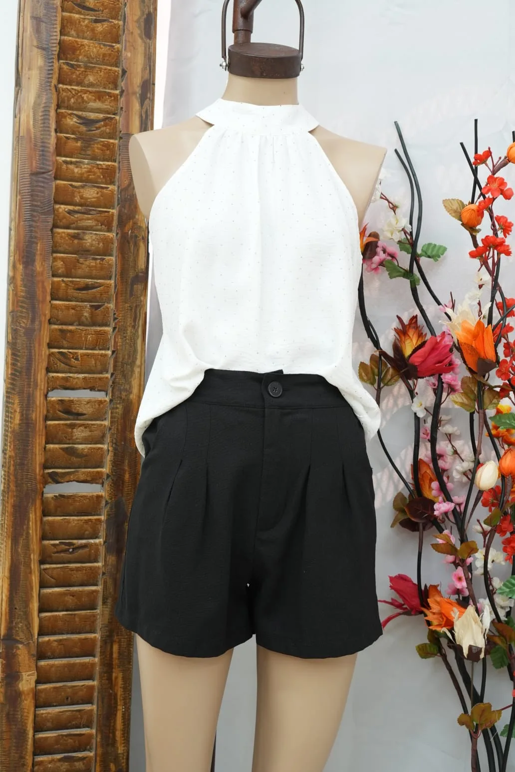 Short de lino sastrero Jade