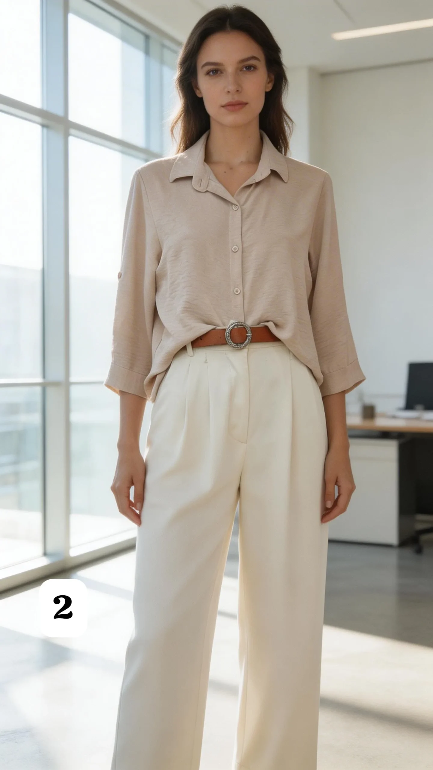 Camisa cey 3/4 clasica sin bolsillo acapulco