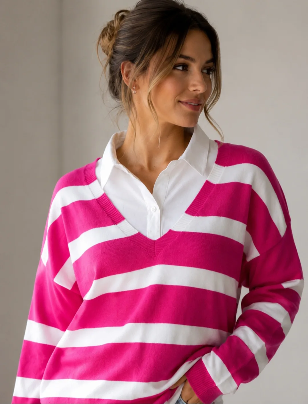 Sweater Bremer Premium rayado Lujan