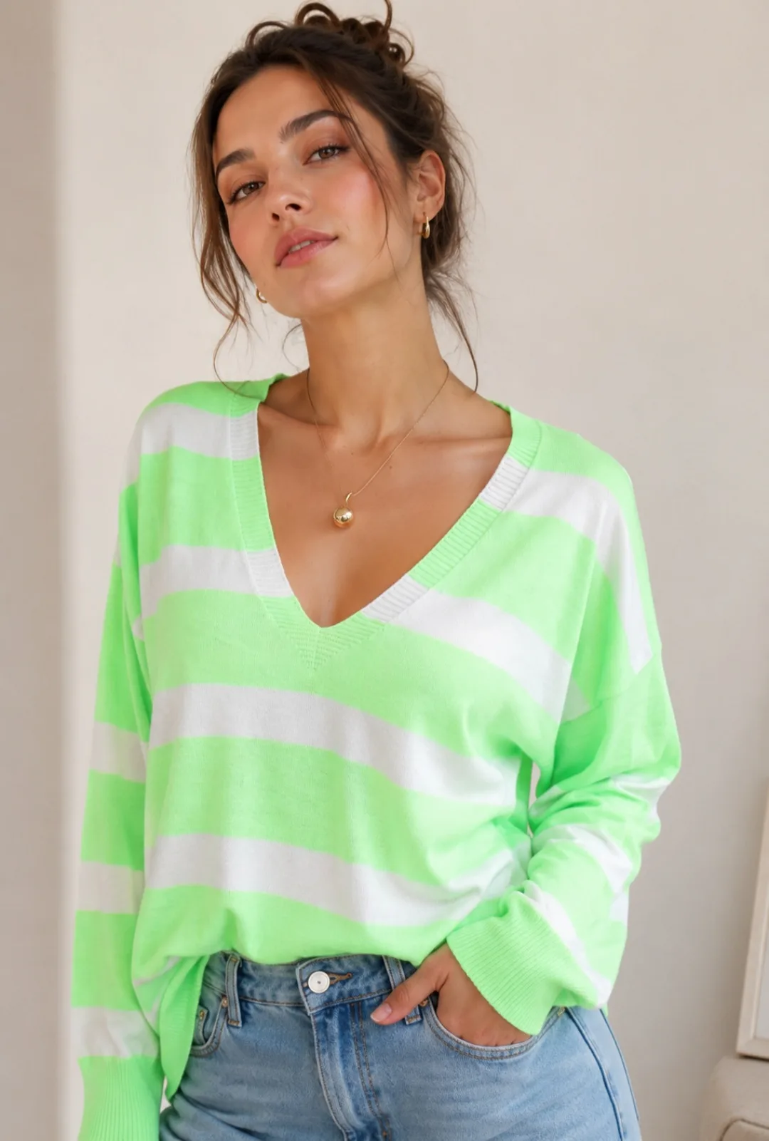 Alternative view of Sweater Bremer Premium rayado Lujan