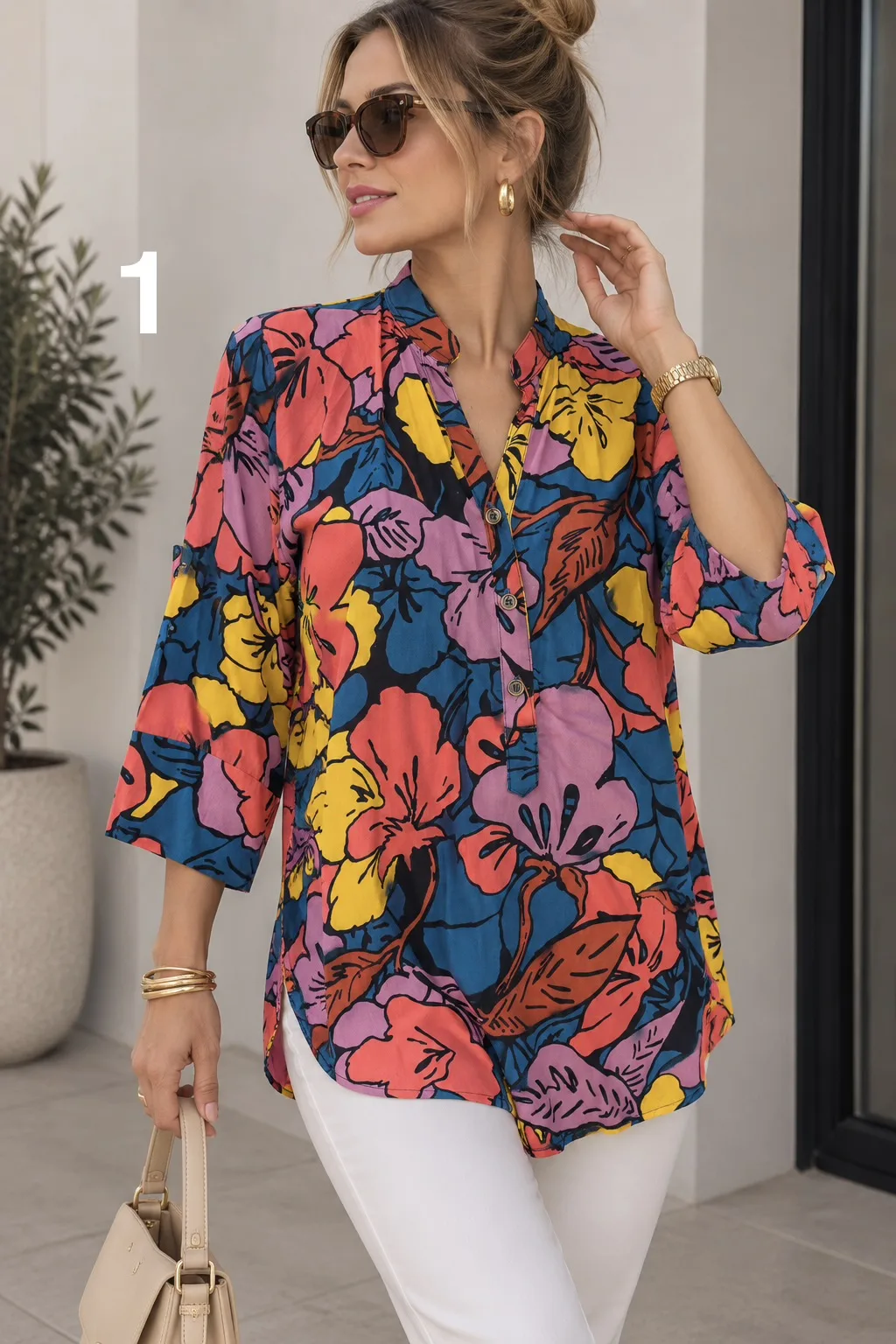 Camisola Fibrana manga 3/4 YOSE